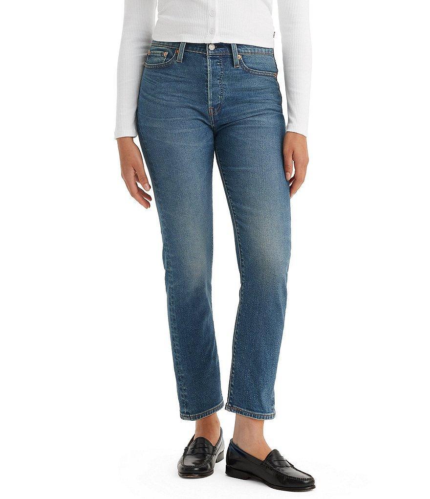 Levi's® Wedgie High Rise Straight Leg Jeans Product Image