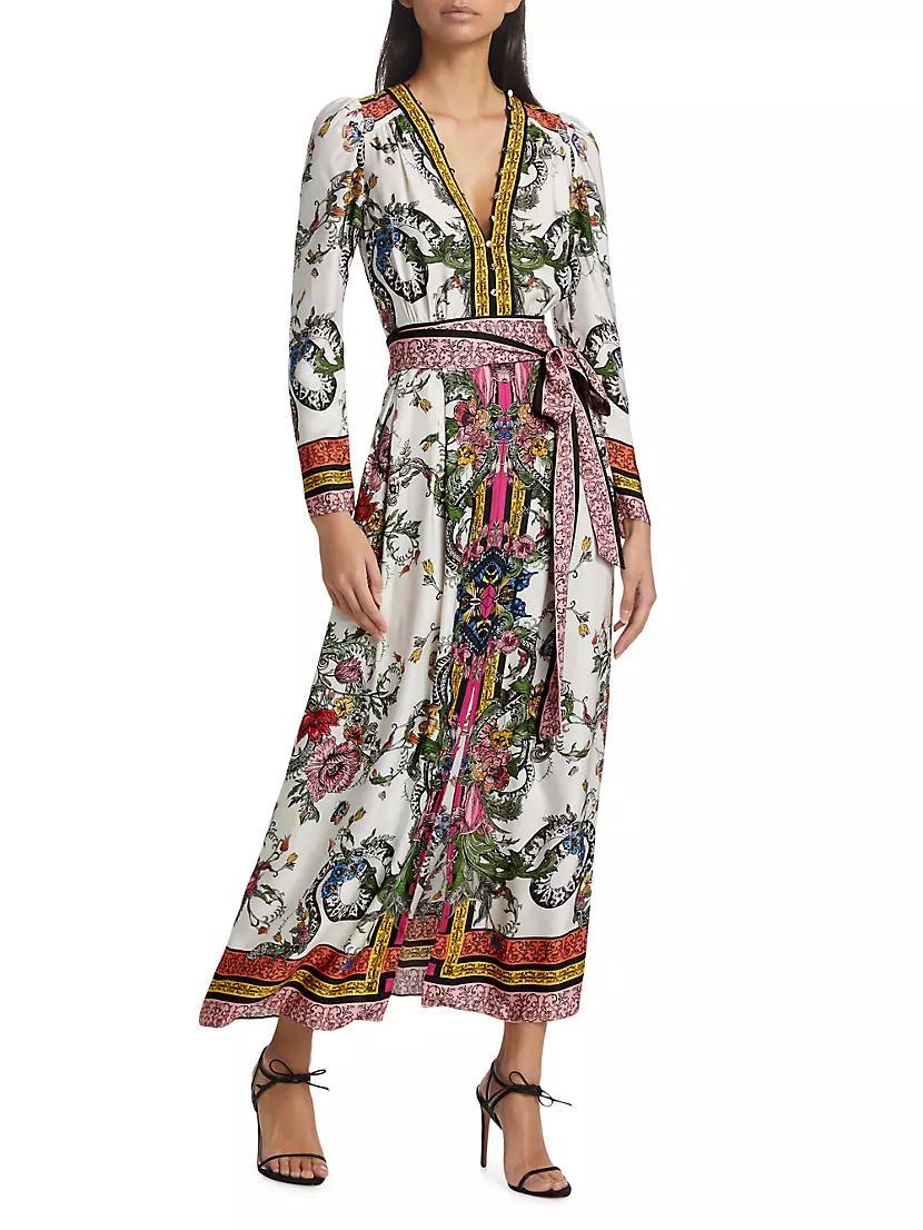 Marchesa Rosa Ivy Floral Maxi Dress Product Image