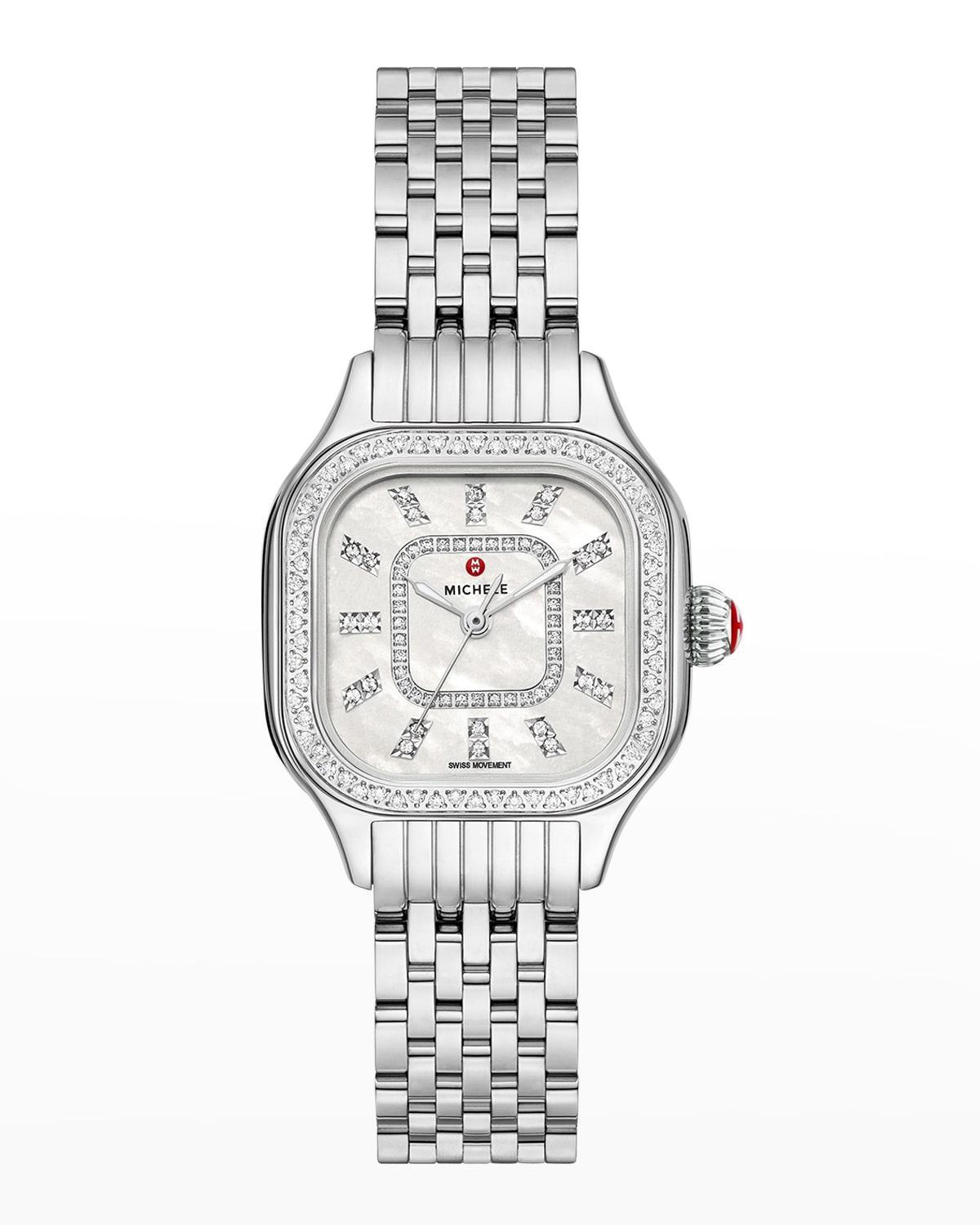 MICHELE Meggie Diamond Dial Bracelet Watch, 29mm Product Image