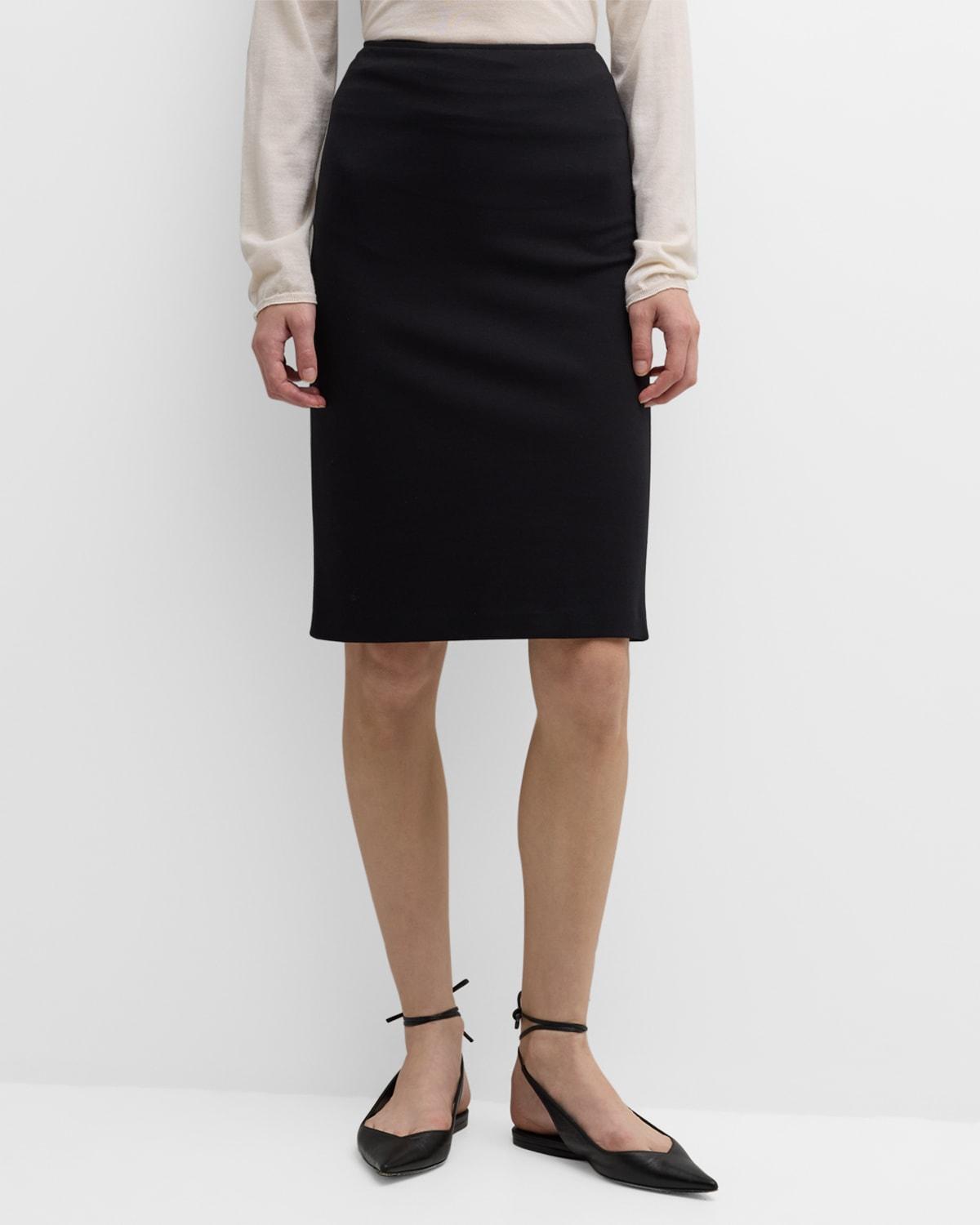 Milano Jersey Midi Pencil Skirt Product Image