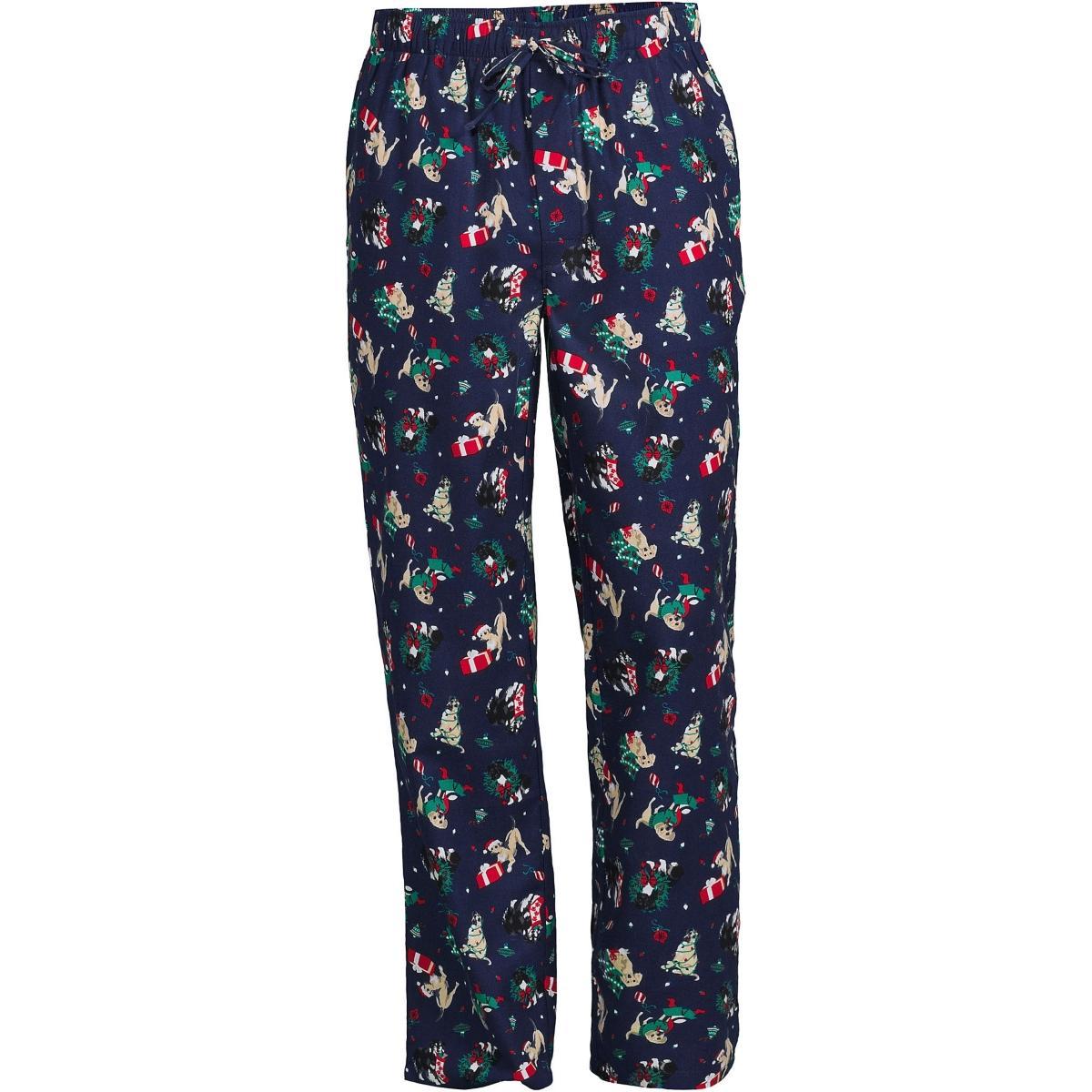 Lands End Mens Flannel Pajama Pants Product Image