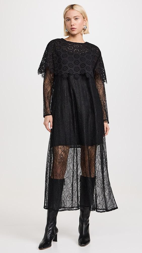 Sea Vale Lace Capelet Dress | Shopbop Product Image