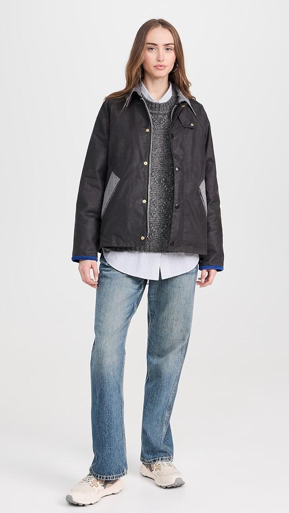 Flower Mountain Barbour x Flower Mountain Transport Wax Jacket | Shopbop Product Image