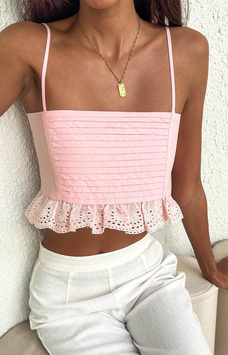 Sandi Pink Crop Top product image