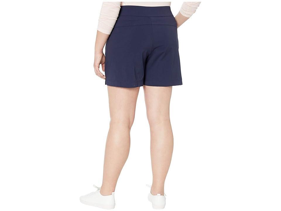 Columbia Plus Size Anytime Casual Shorts (Dark Nocturnal) Women's Shorts Product Image