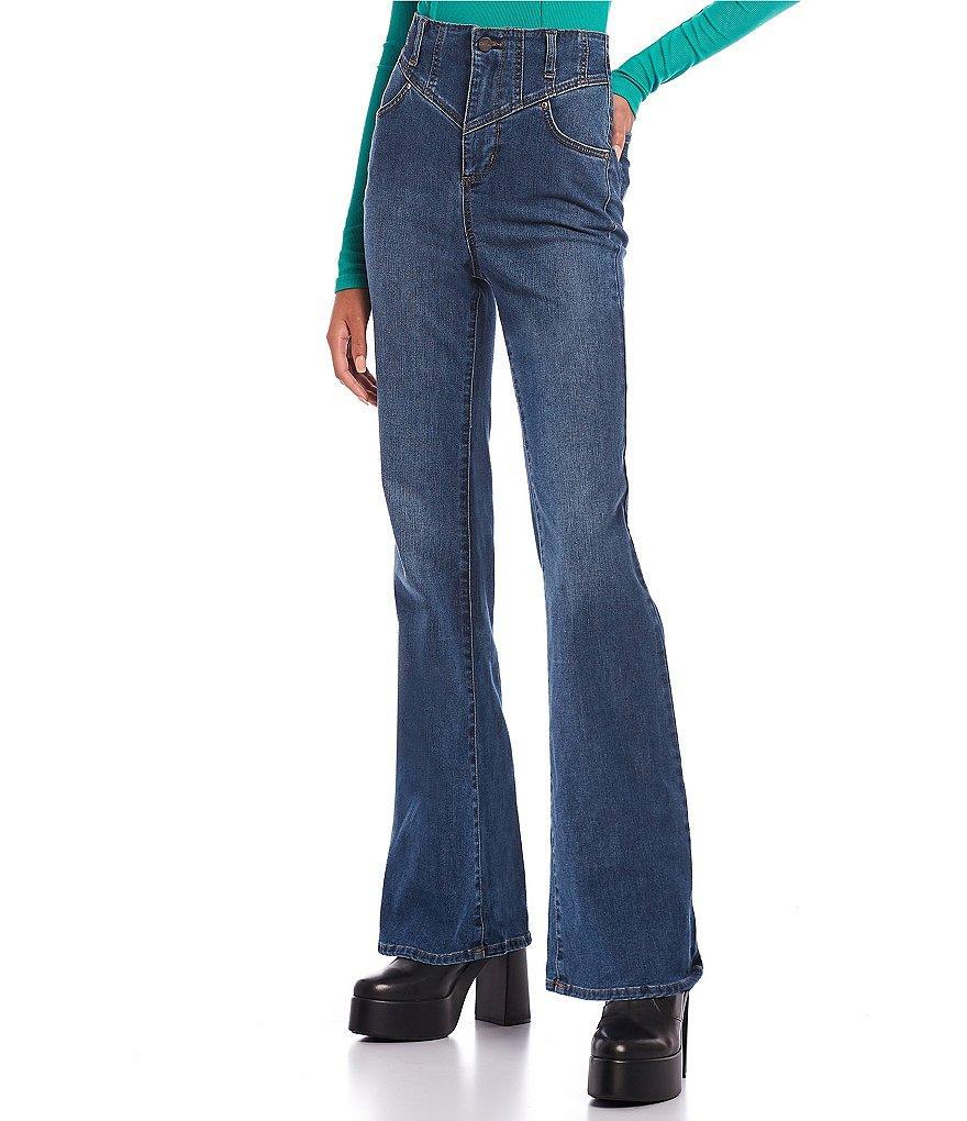 Circus NY by Sam Edelman High Rise Flare Jeans Product Image