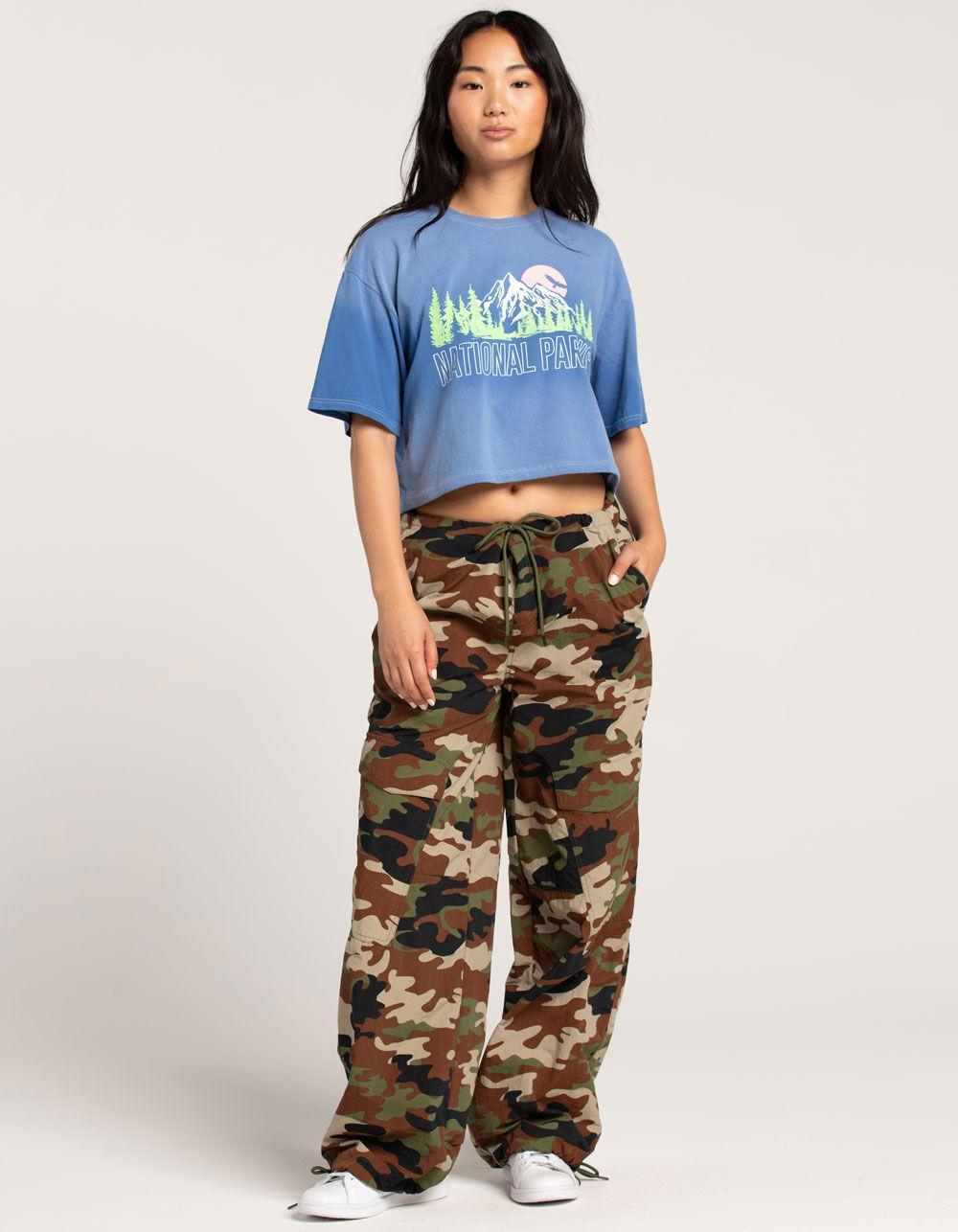 FULL TILT National Parks Womens Crop Tee Product Image