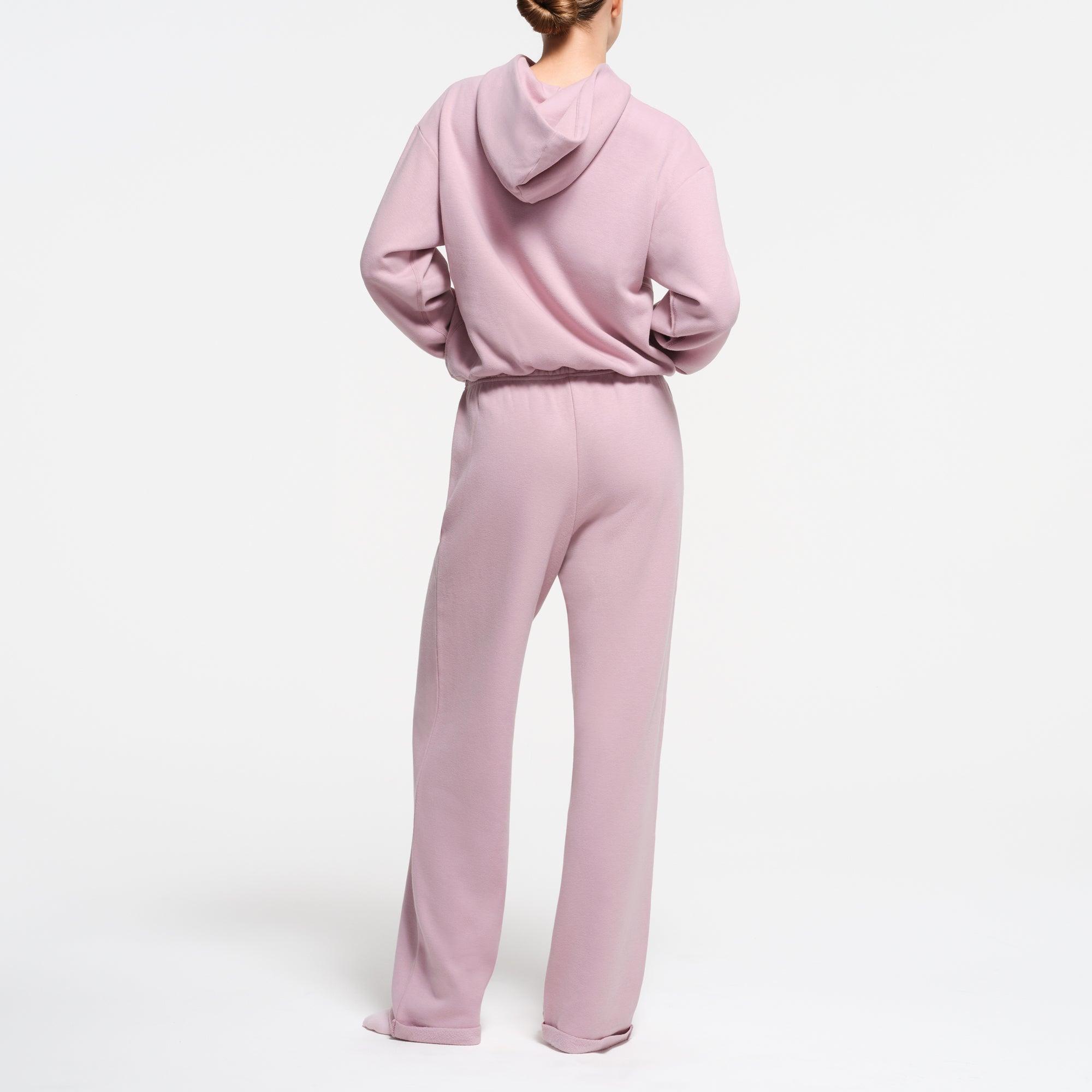 COTTON FLEECE STRAIGHT LEG PANT | DUSK Product Image