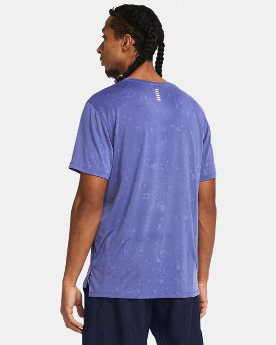 Men's UA Launch Splatter Short Sleeve Product Image