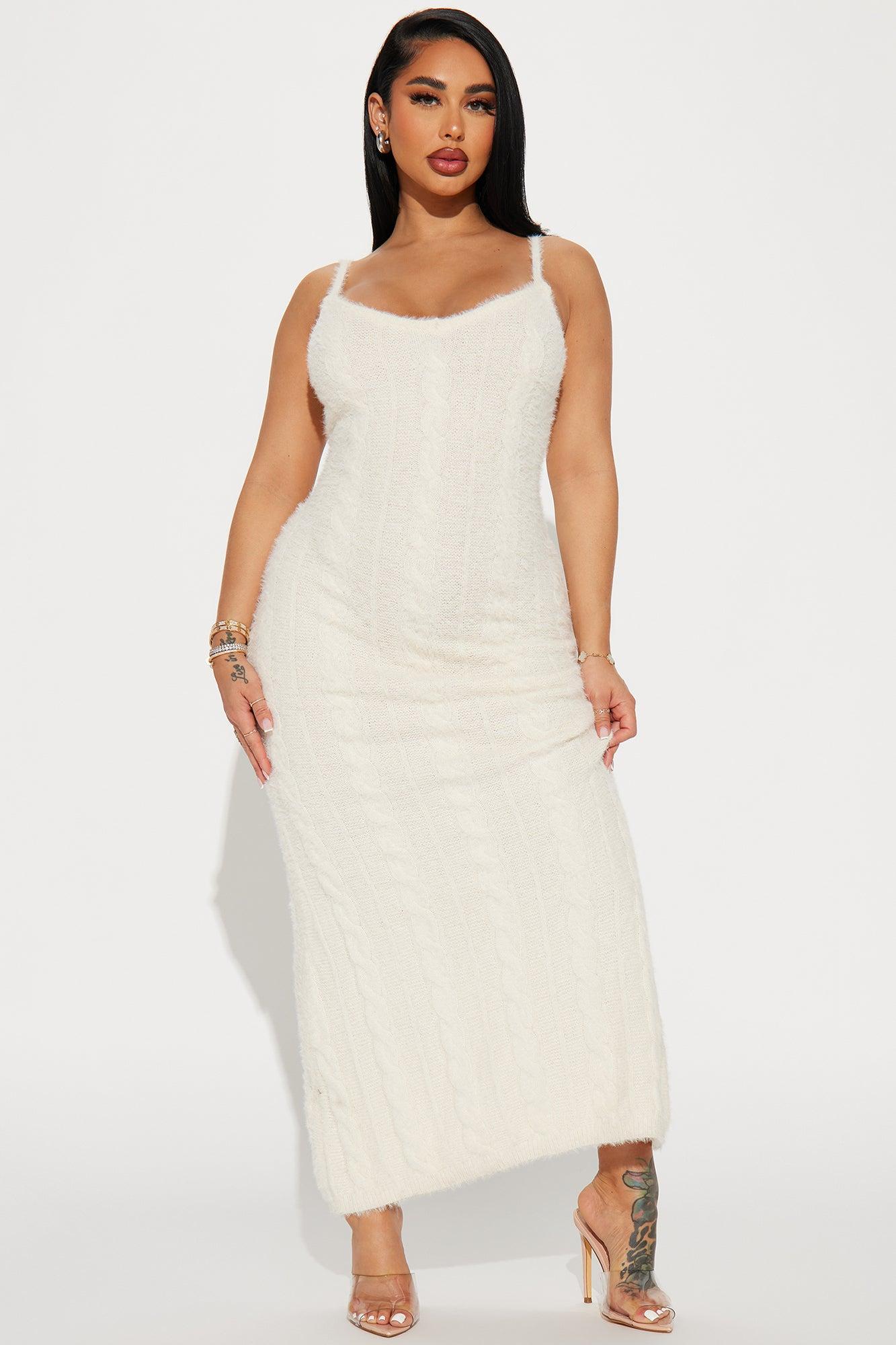 Wren Cozy Maxi Dress - Cream Product Image