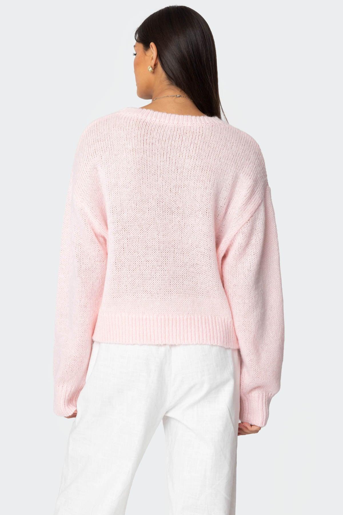 Kyrah Oversized Knit Sweater Product Image