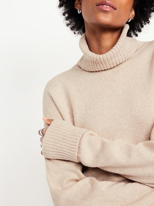 SoSoft Turtleneck Tunic Sweater Product Image