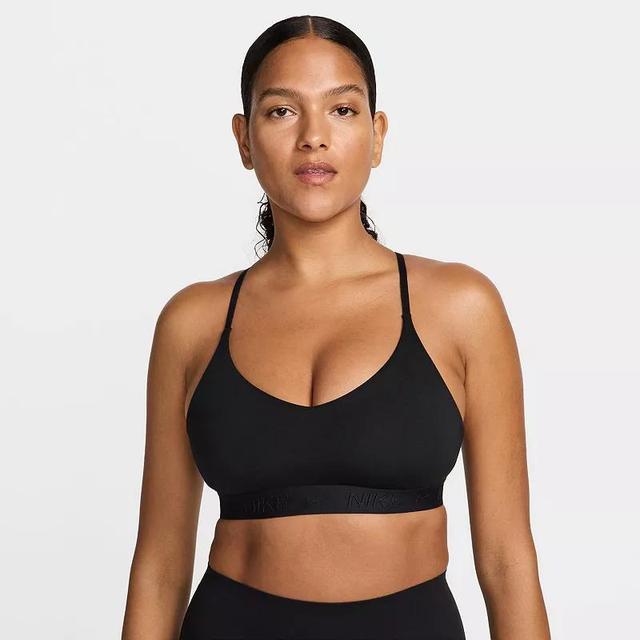 Nike Indy Light Support Padded Sports Bra, Womens Armory Blue Product Image