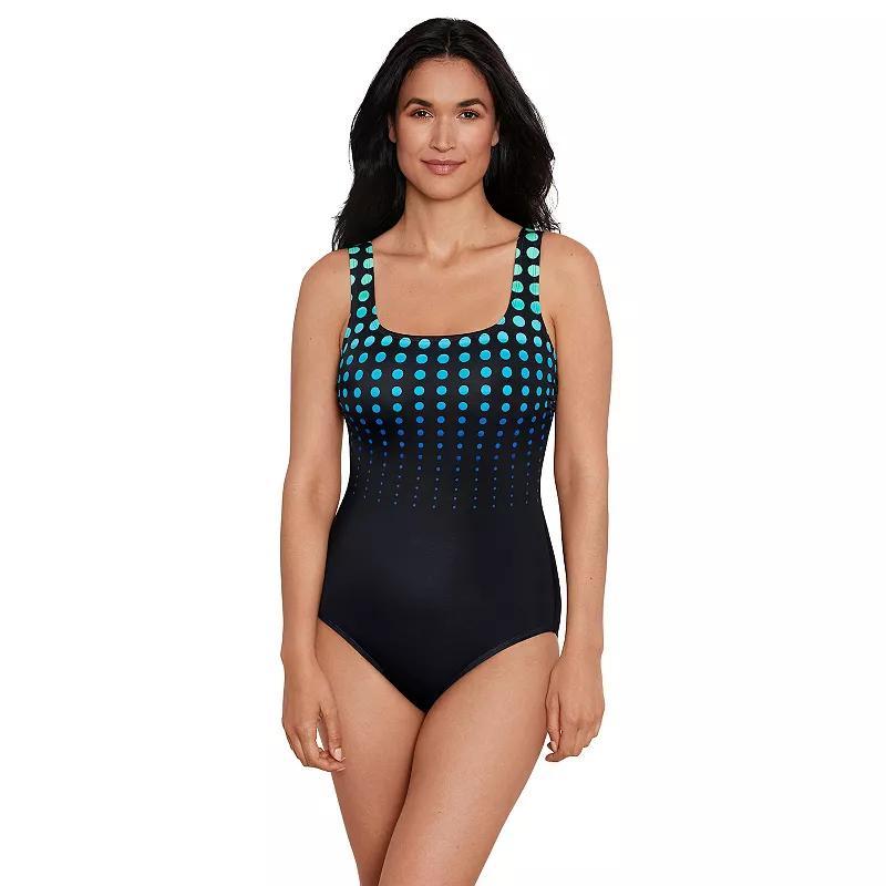 Womens Great Lengths Sport Going in Cicles Scoopneck Tank One Piece Swimsuit Product Image