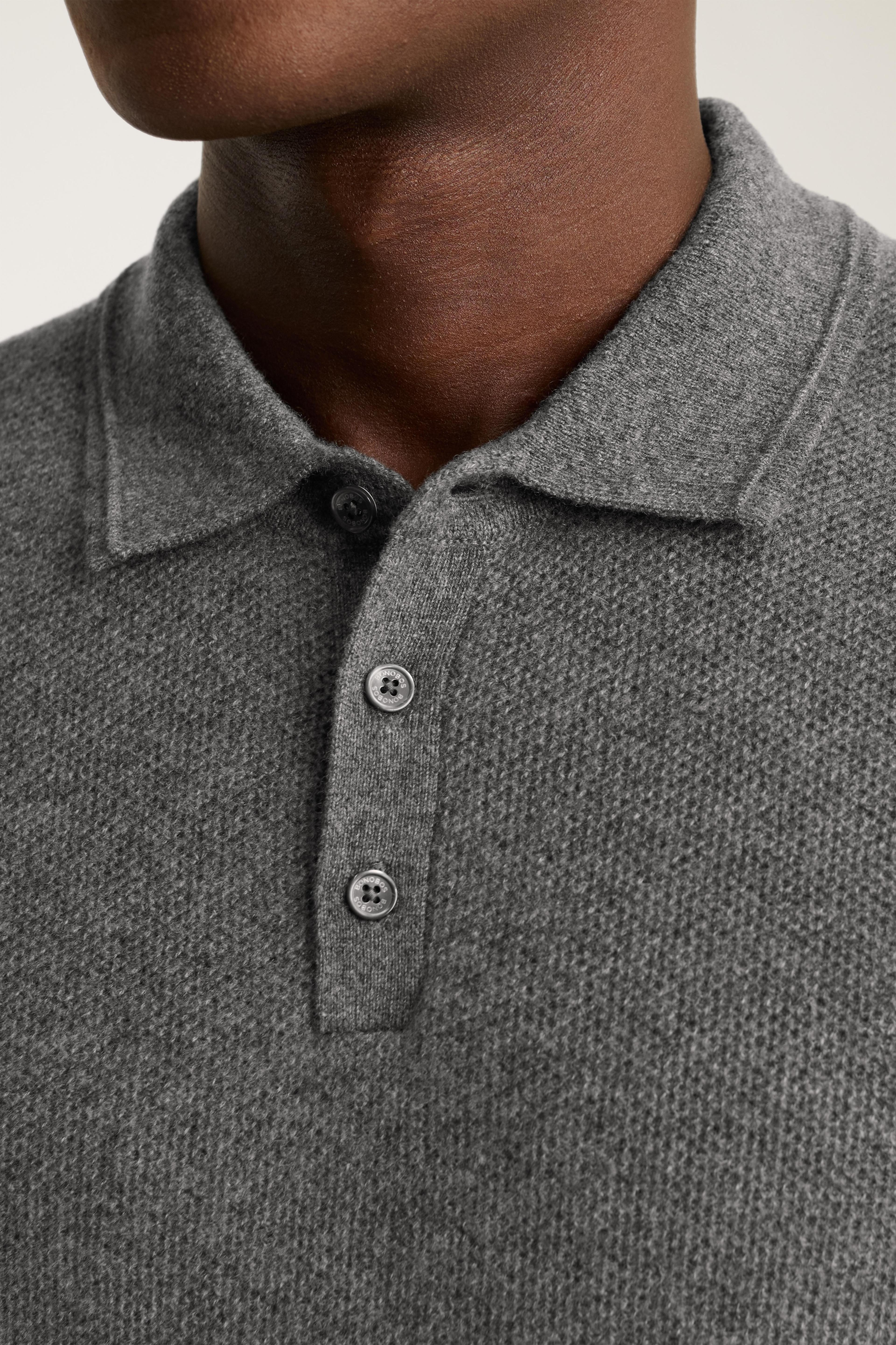 Hudson Cashmere Sweater Polo Product Image