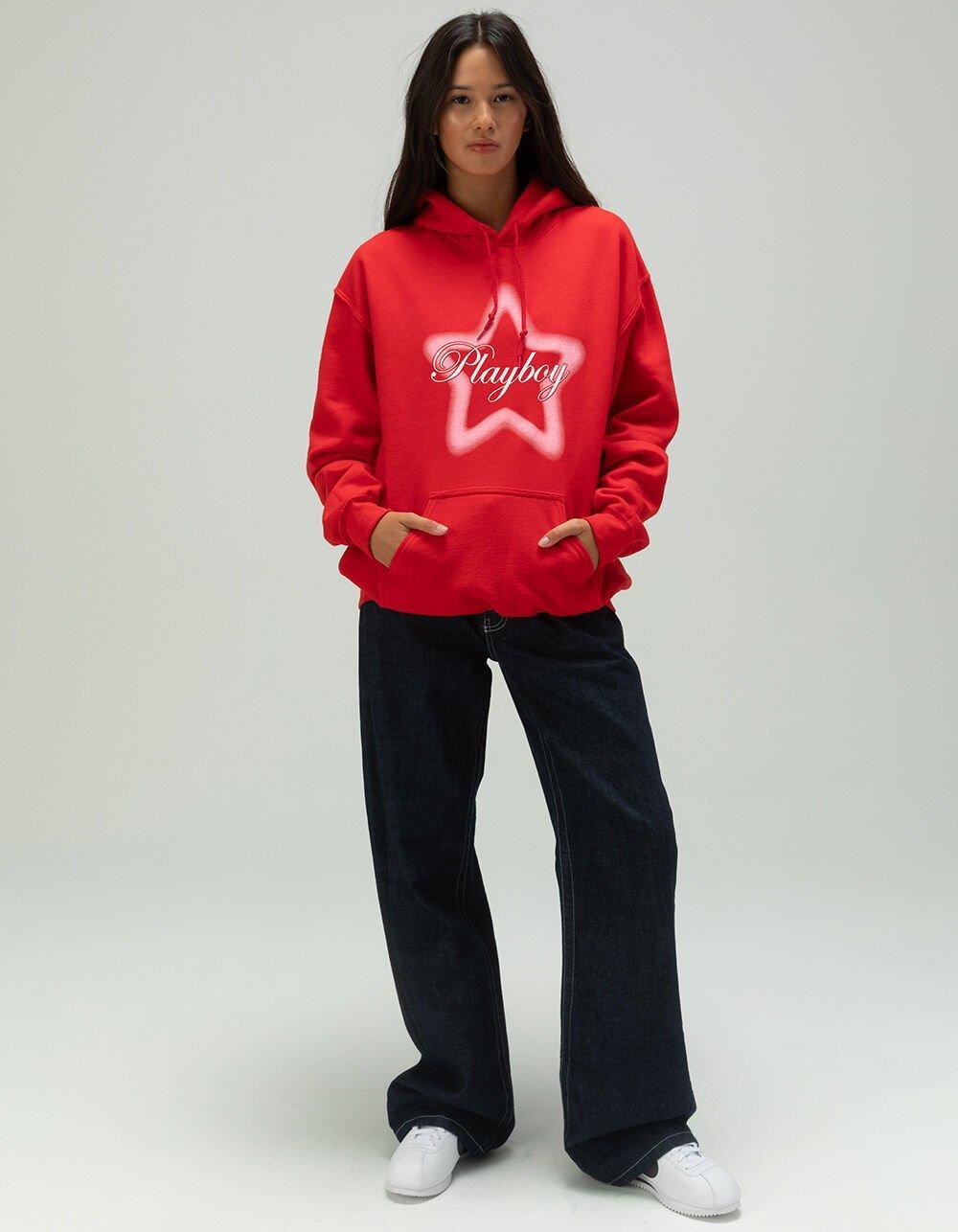 PLAYBOY Airbrush Star Womens Hoodie Product Image