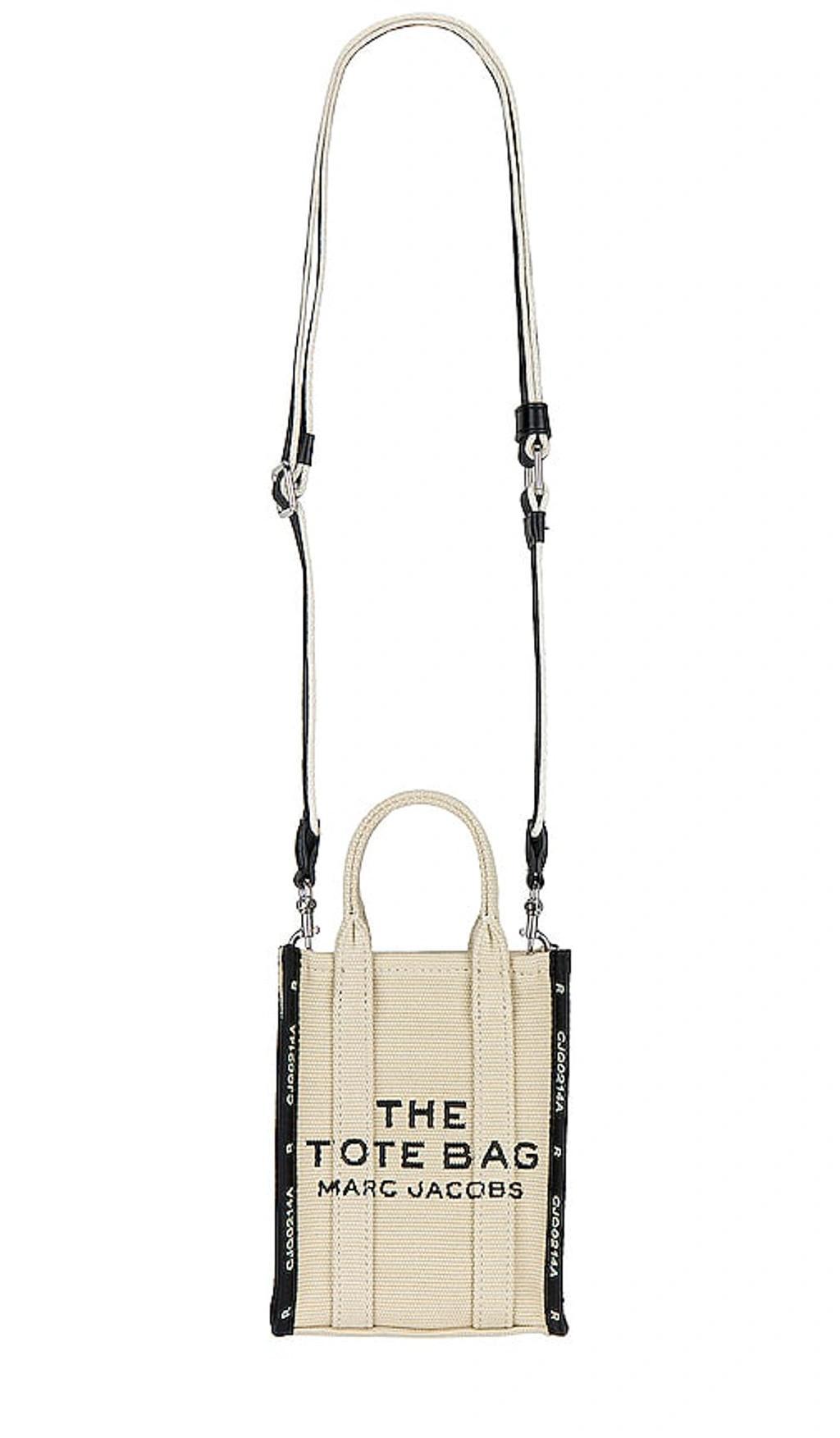 The Jacquard Mini Tote Bag In Neutrals Product Image