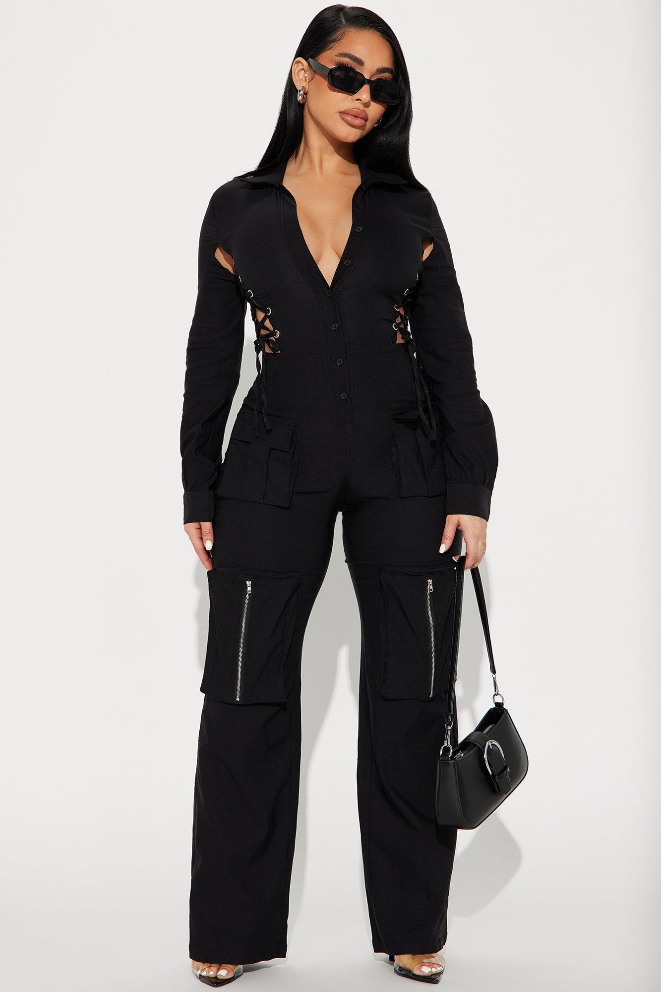 Everly Jumpsuit - Black Product Image