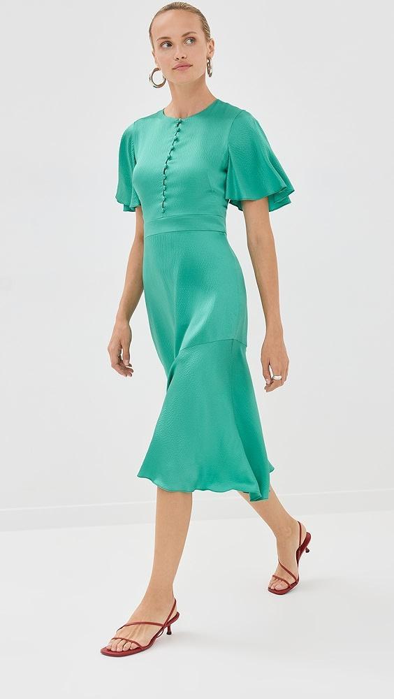 Prabal Gurung Victoria Flutter Sleeve Dress | Shopbop Product Image