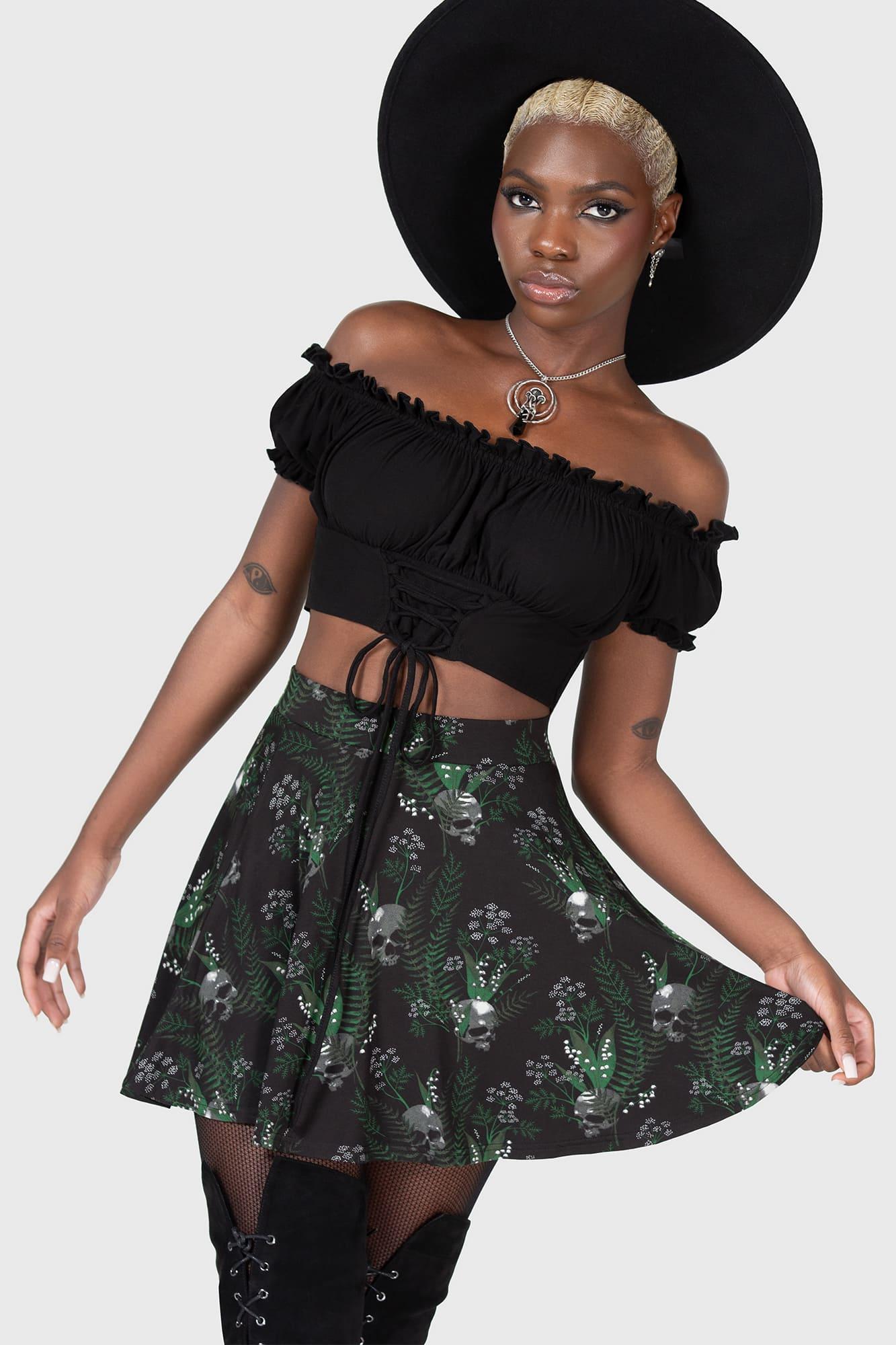 Fallen Fleurs Skirt Female Product Image