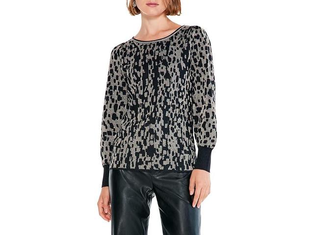 NIC+ZOE Twilight Shimmer Sweater Multi) Women's Clothing Product Image