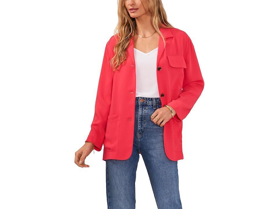 Vince Camuto Slouchy Patch Pocket Jacket Product Image