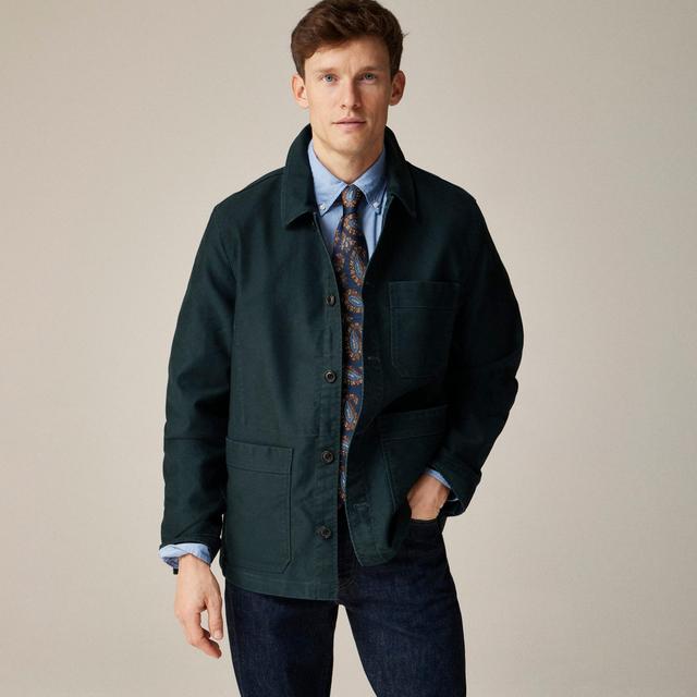 Cotton moleskin chore jacket Product Image