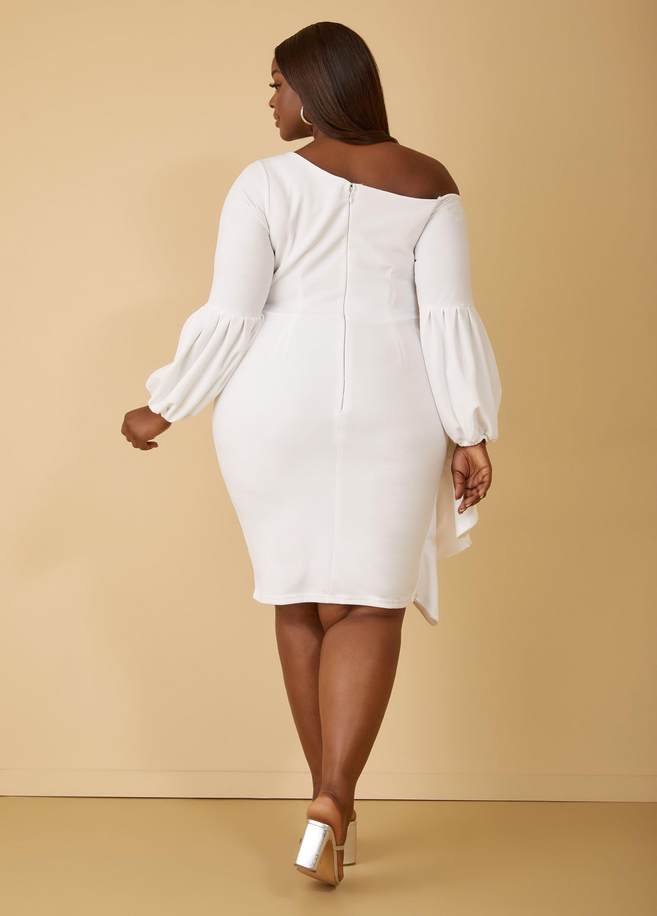 Off The Shoulder Draped Dress Product Image