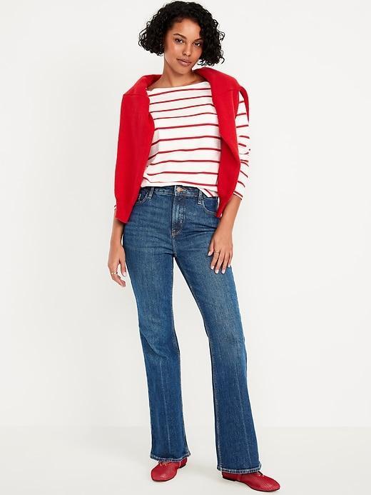 Extra High-Waisted Flare Jeans Product Image