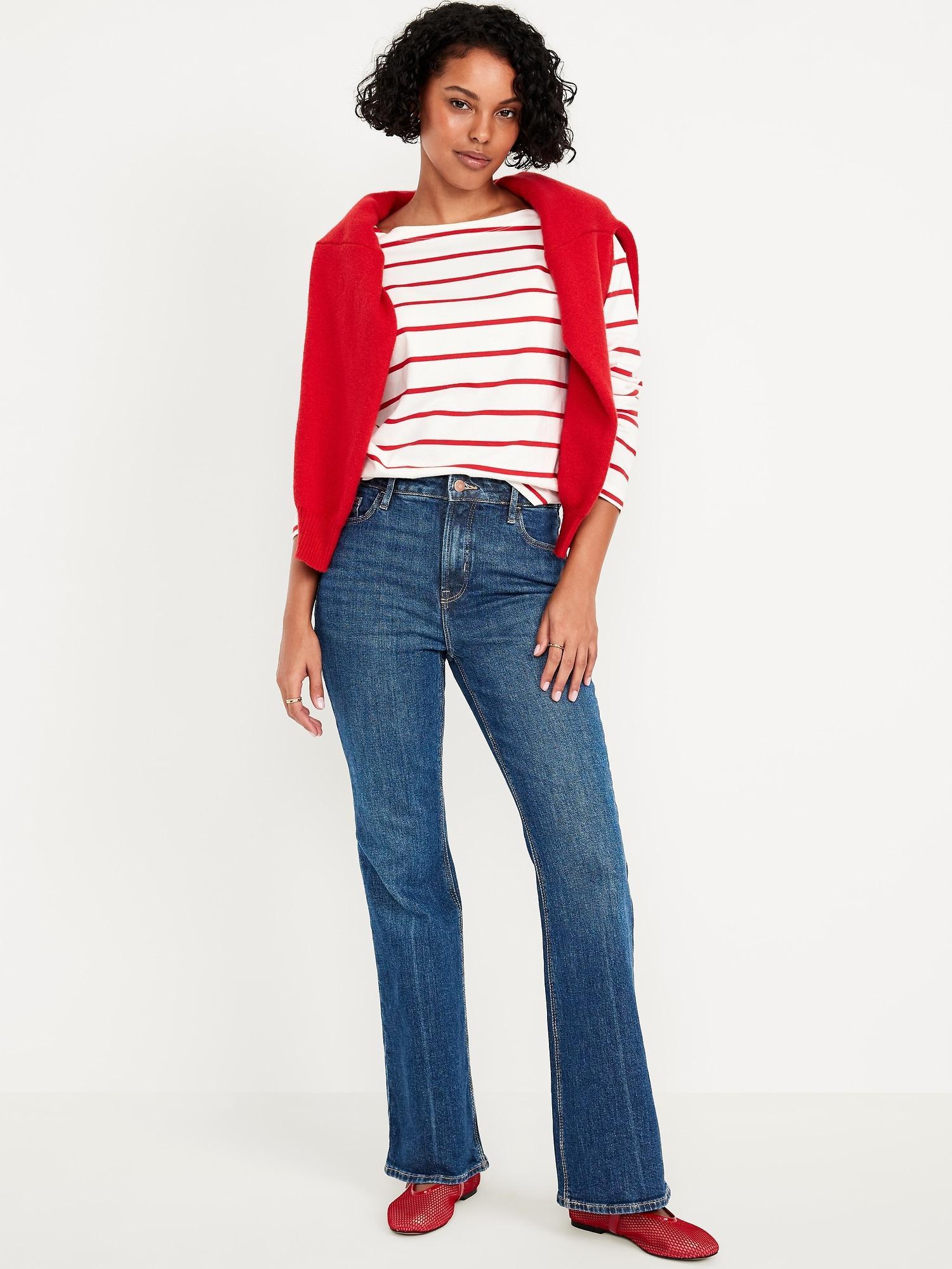 Extra High-Waisted Flare Jeans Product Image