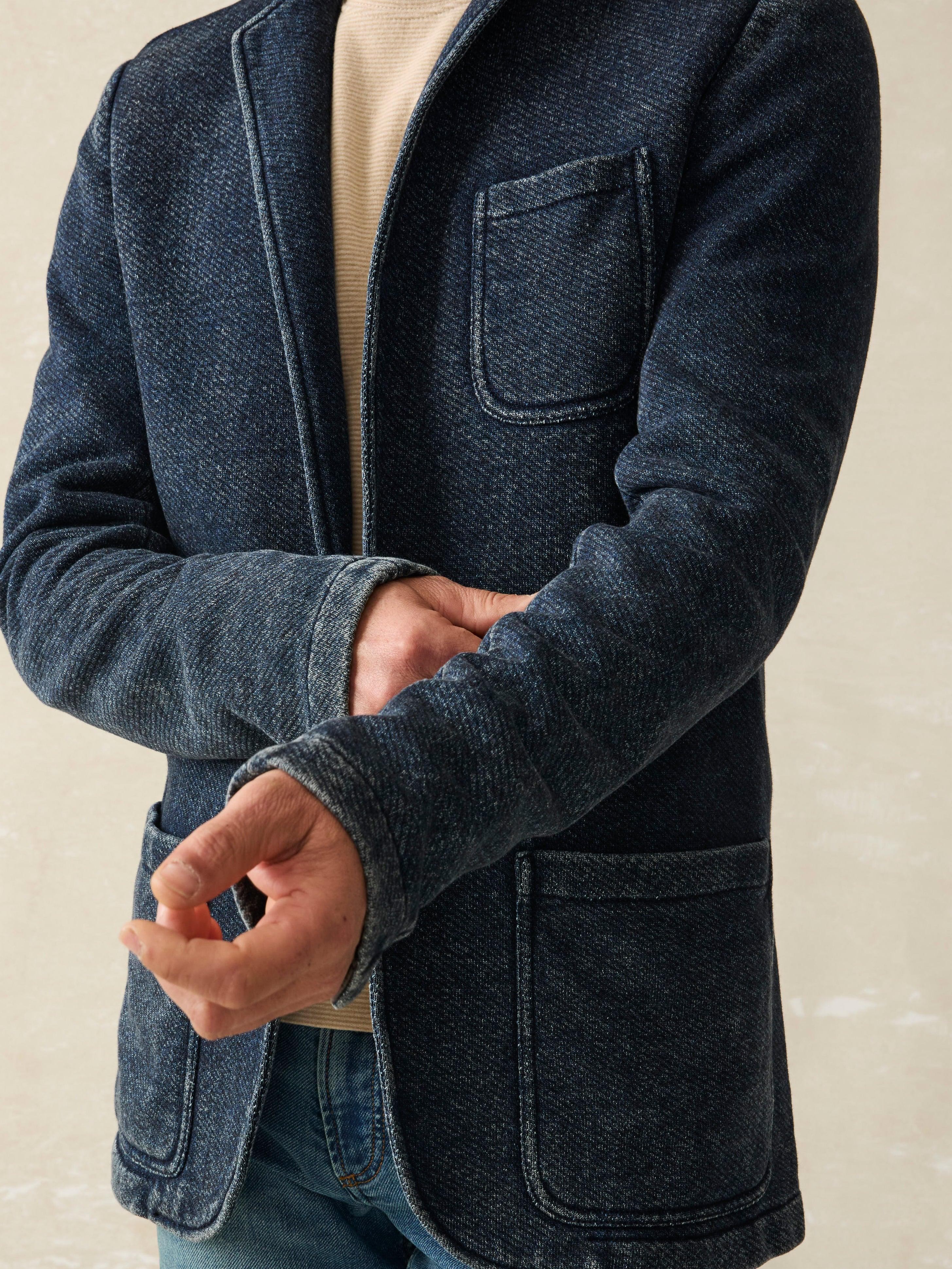 Inlet Knit Blazer - Hendricks Indigo Wash Male Product Image