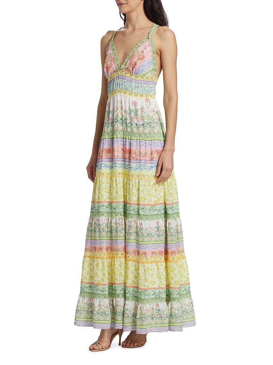 Womens Karolina Floral Maxi Dress Product Image