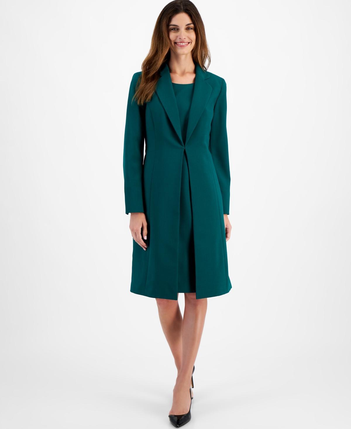 Le Suit Womens Topper Jacket & Sheath Dress Suit, Regular & Petite Sizes Product Image