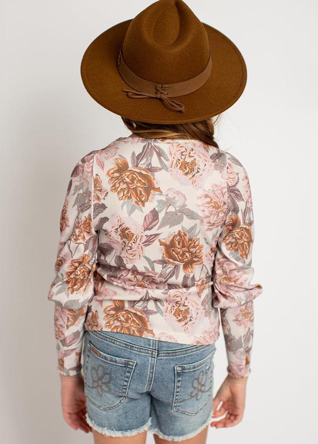 Lynne Top in Blush Floral Product Image