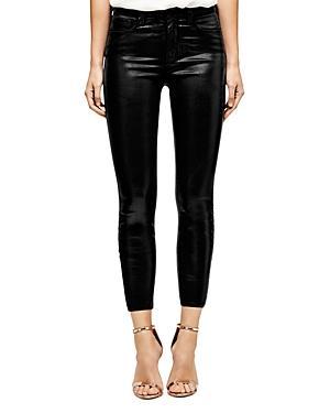 LAGENCE Margot Coated Jean In Black Coated Product Image