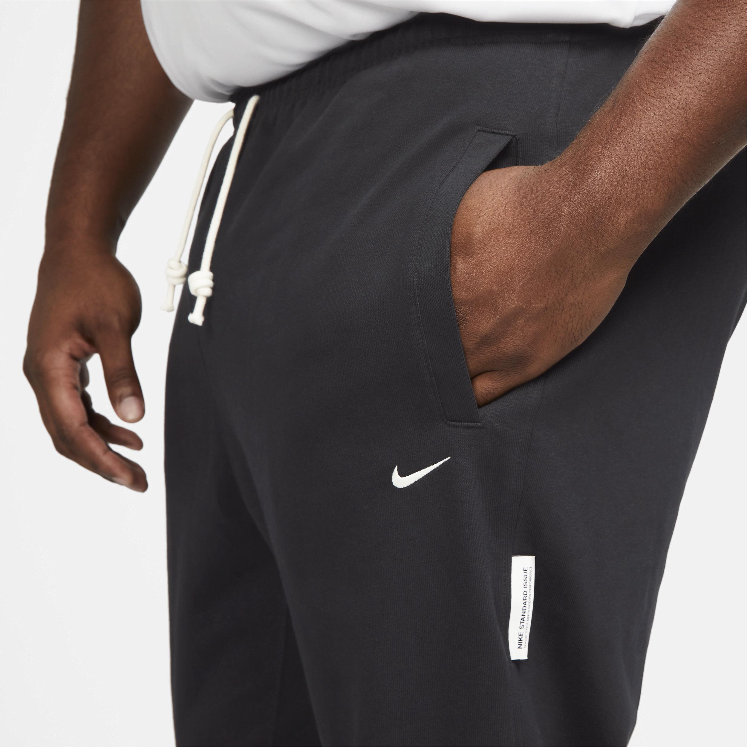 Nike Mens Nike Standard Issue Pants - Mens Black/Pale Ivory Product Image