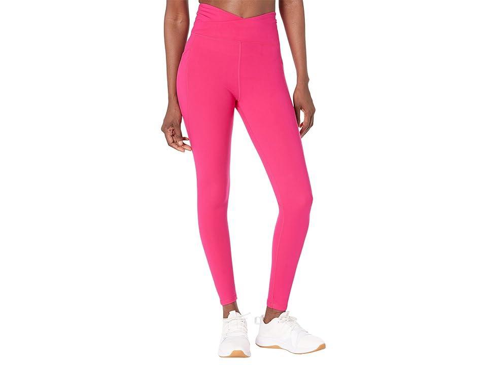 Dkny Sport Womens Balance Compression Racerback Crop Bra Top Super Soft Leggings Product Image