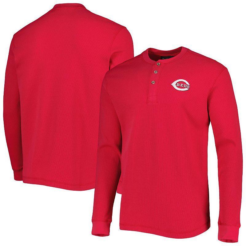 Mens Dunbrooke Cincinnati Reds Red Maverick Long Sleeve T-Shirt Product Image