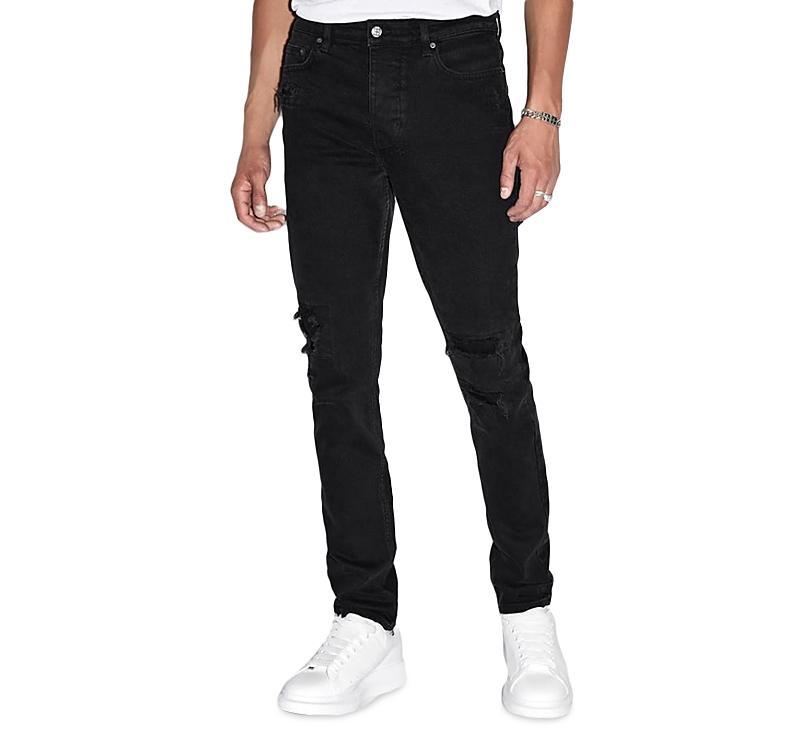 Ksubi Chitch Boneyard Ripped Slim Fit Stretch Denim Jeans Product Image