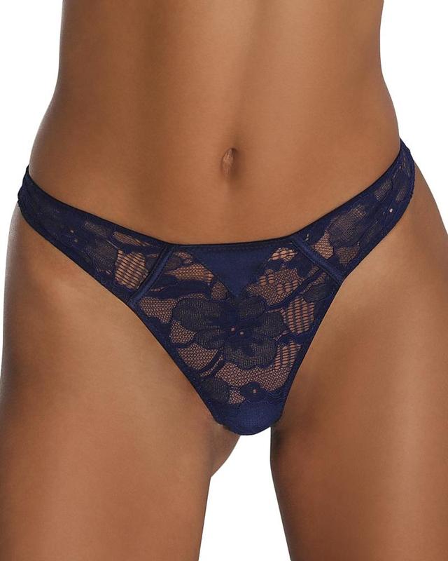 Fleur du Mal Magnolia Lace Thong Product Image