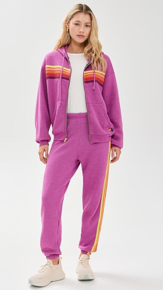 Aviator Nation 5 Stripe Sweatpants | Shopbop Product Image