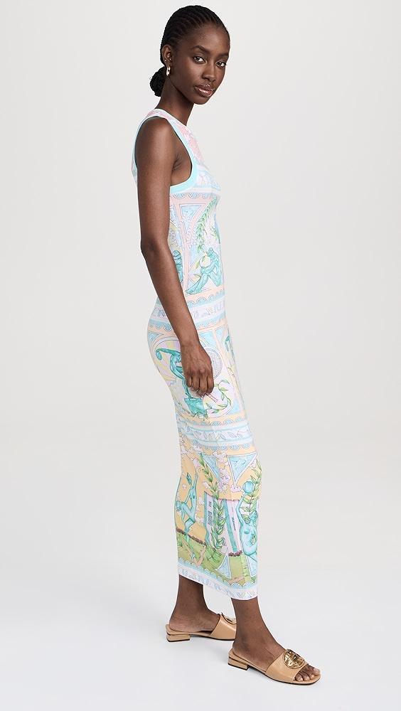 Casablanca Vase Printed Midi Tank Dress | Shopbop Product Image