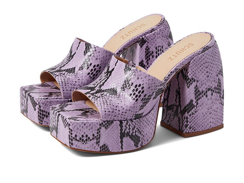 Schutz Aretha (Sweet Lilac) Women's Shoes Product Image