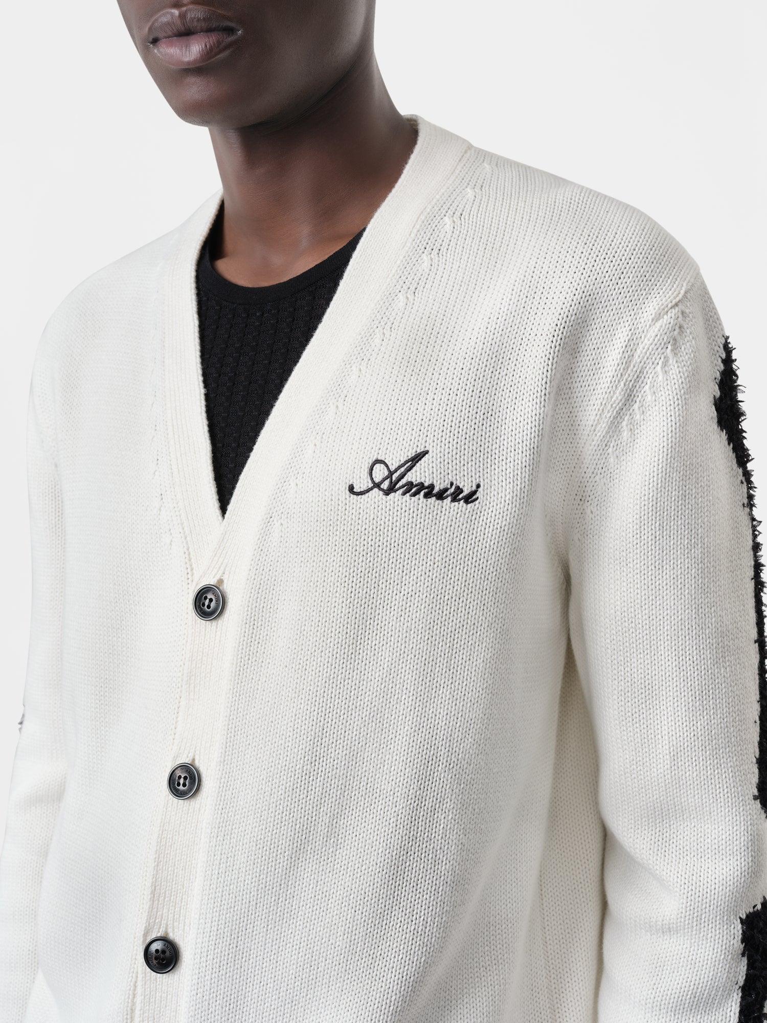 BONES CARDIGAN - White Male Product Image