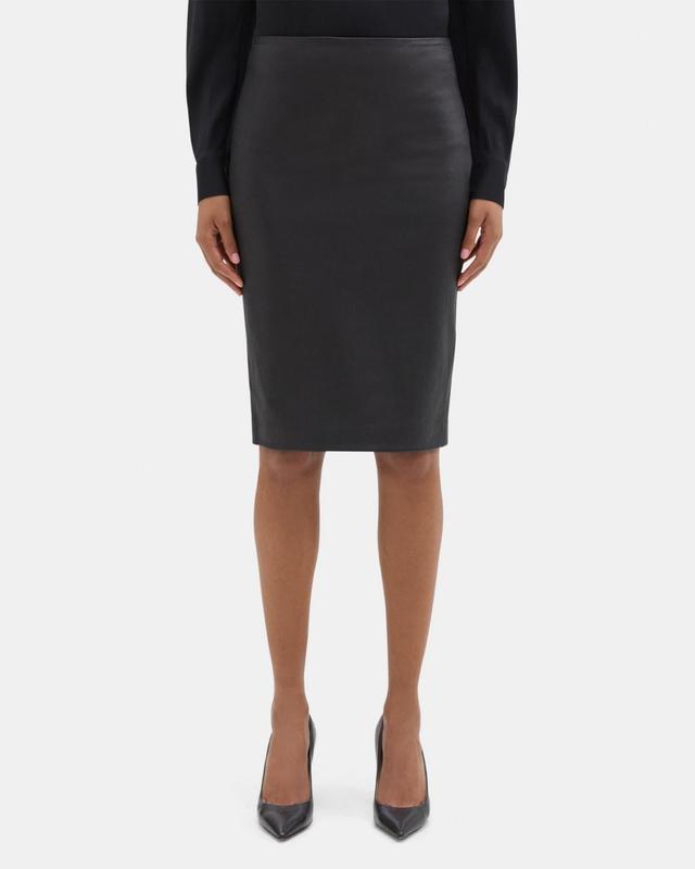 Pencil Skirt in Leather Product Image