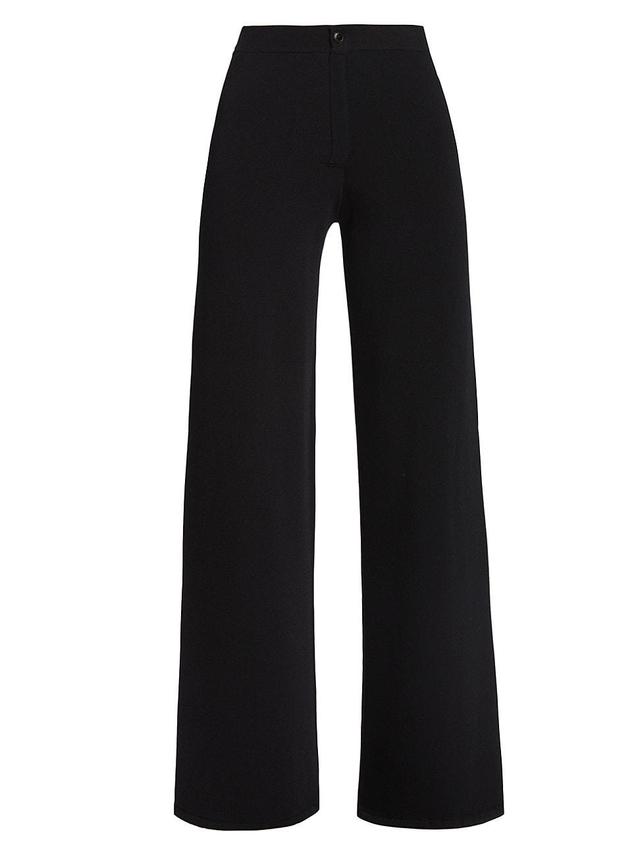 Womens Jabber Wide-Leg Pants Product Image