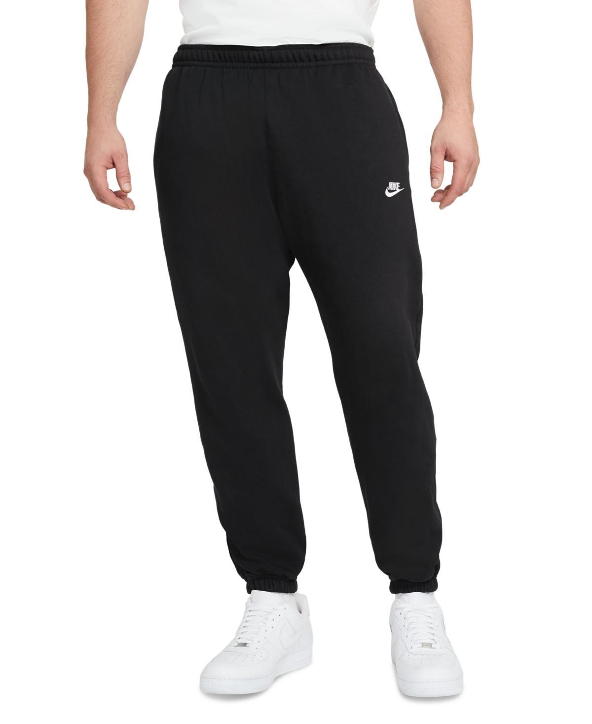 Mens Nike Club Fleece Pants Dark Gray Grey Product Image