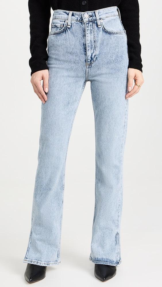 rag & bone Peyton High Rise Bootcut Jeans | Shopbop Product Image