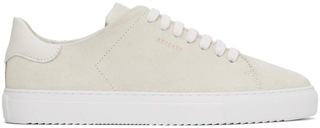 AXEL ARIGATO Clean 90 Trainers - Beige Suede Product Image