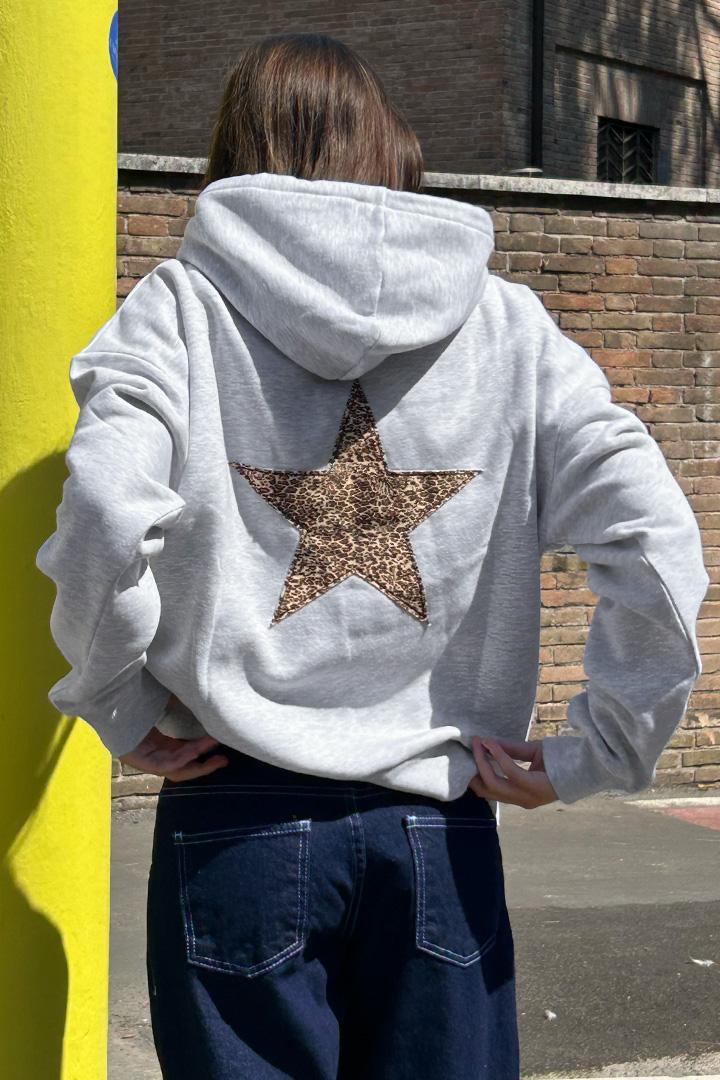 Leopard star hoodie Product Image